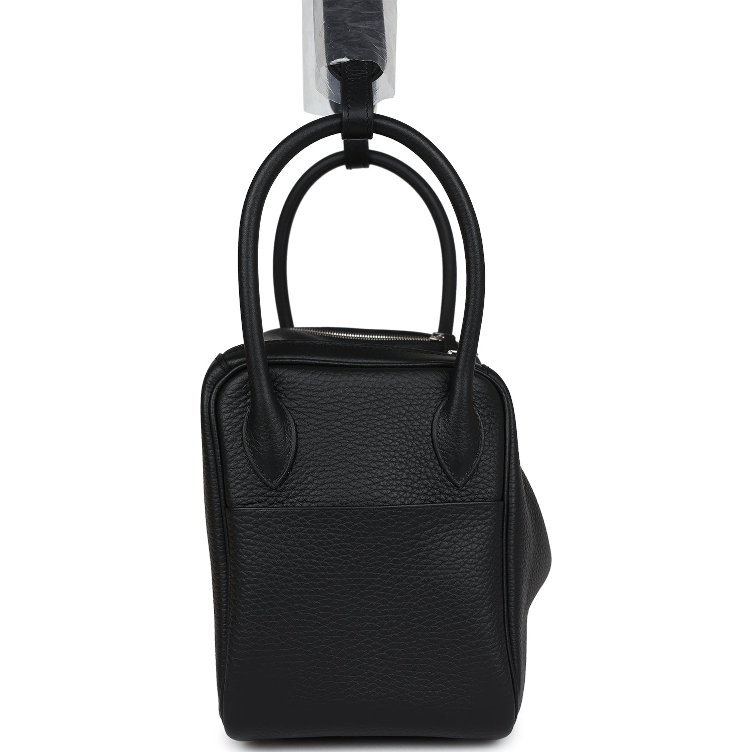 Hermes Lindy 26 Black Clemence Palladium Hardware