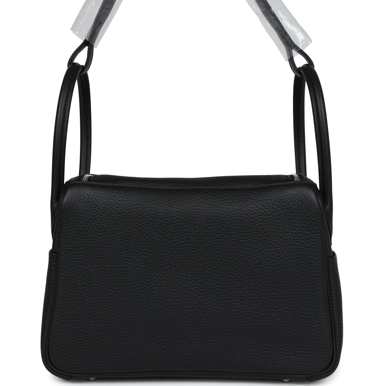 Hermes Lindy 26 Black Clemence Palladium Hardware