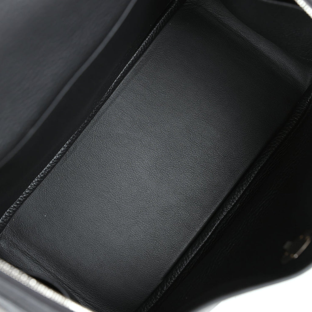 Hermes Lindy 26 Black Clemence Palladium Hardware