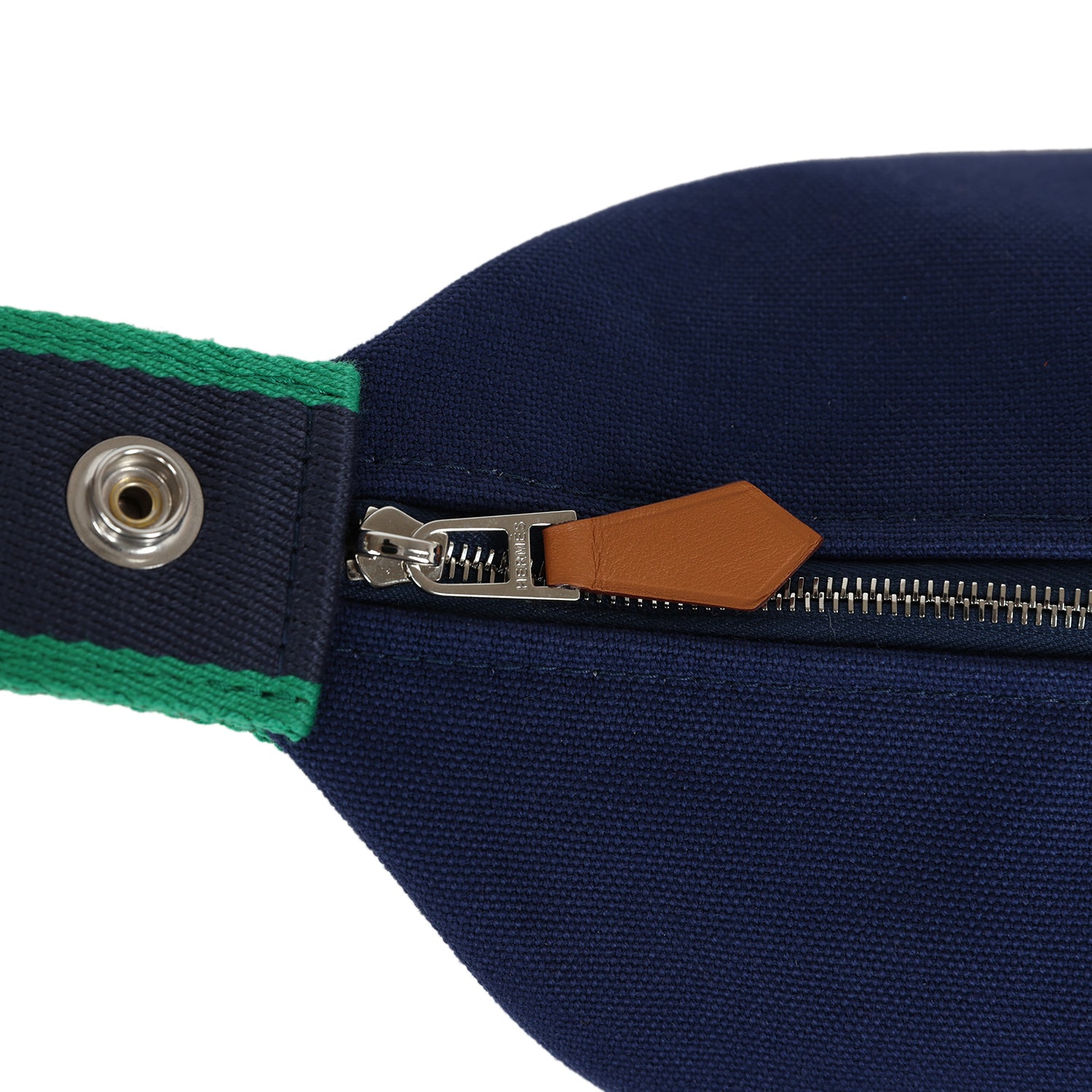 Hermes Bride-A-Brac PM Marine Canvas Palladium Hardware