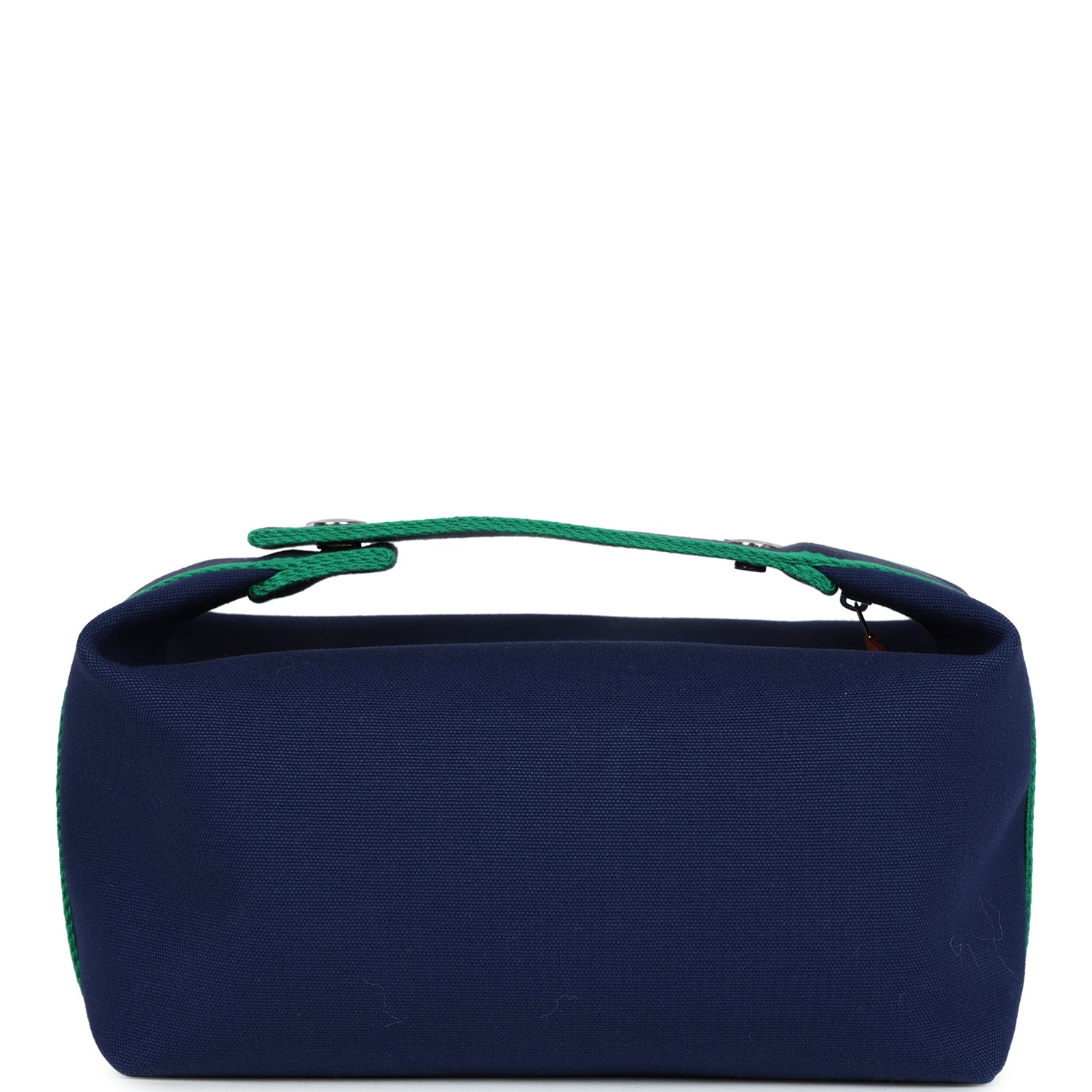 Hermes Bride-A-Brac GM Marine Canvas Palladium Hardware