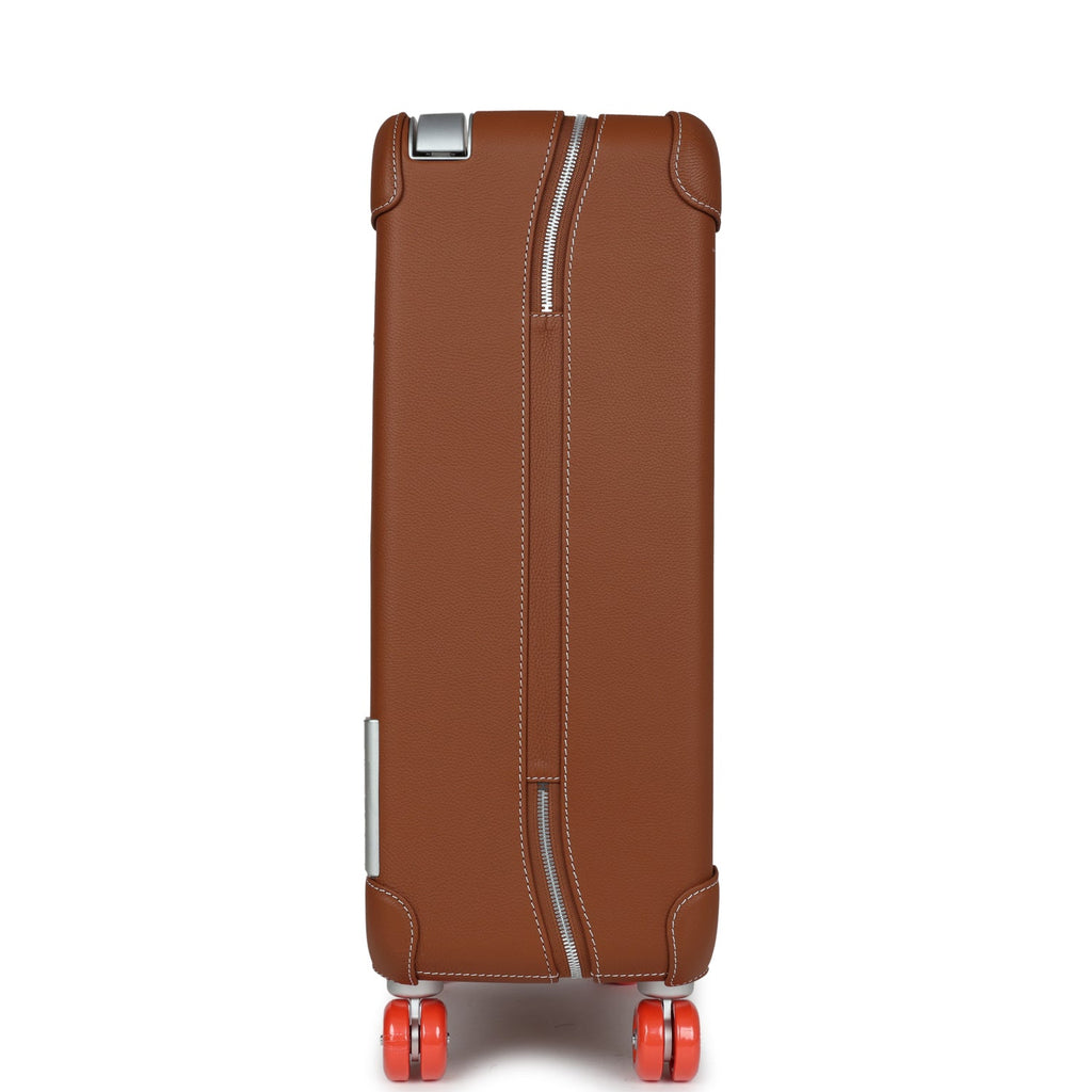 Hermes R.M.S. Cabine 55 Rolling Suitcase Multicolor Canvas