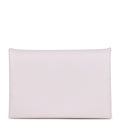 Hermes Calvi Card Holder Mauve Pale Evercolor Palladium Hardware