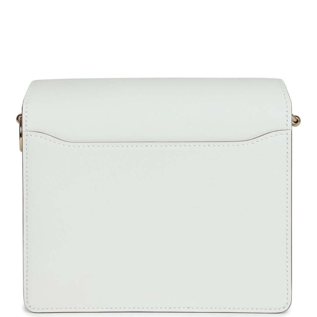 Hermes Mini Sac Roulis Gris Pale Swift Permabrass Hardware