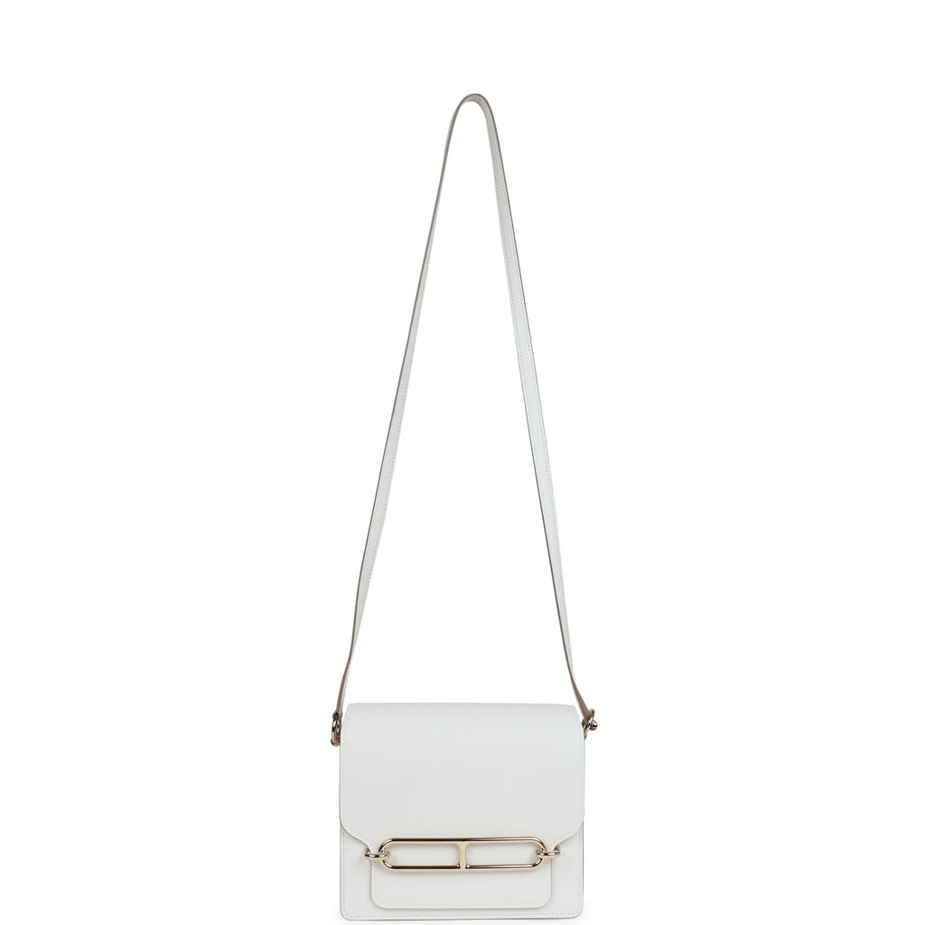 Hermes Mini Sac Roulis Gris Pale Swift Permabrass Hardware