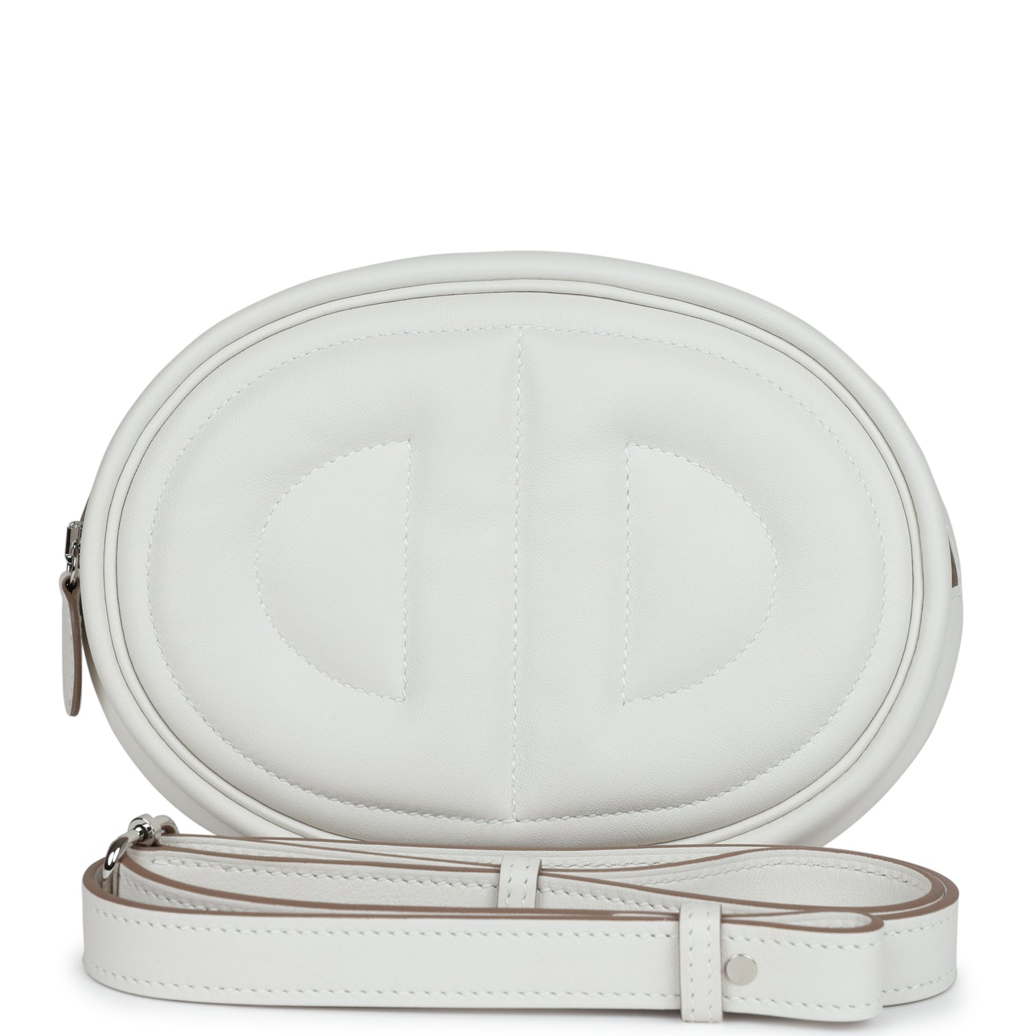 Hermes In-The-Loop Belt Bag Gris Pale Verso Swift Palladium Hardware