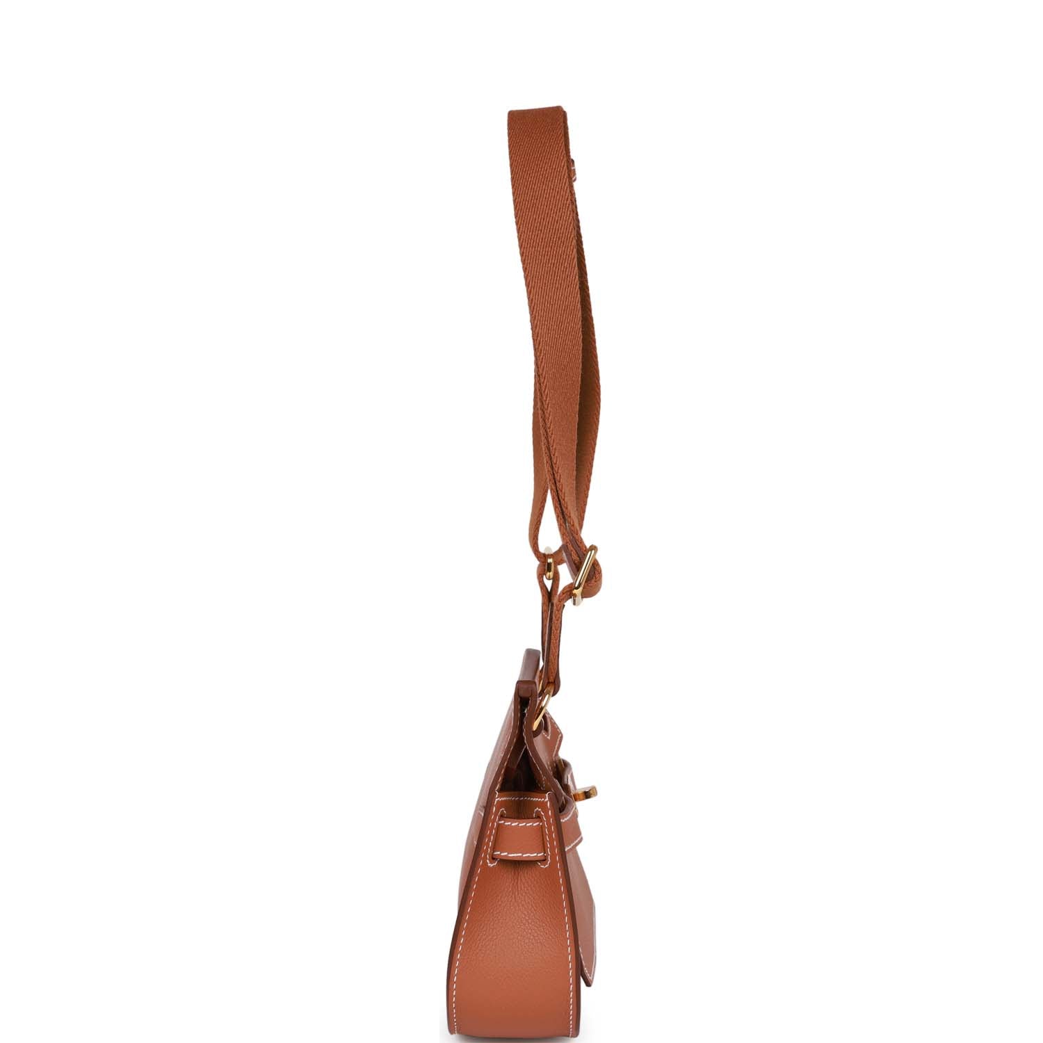Hermes Jypsiere Mini Gold Evercolor Gold Hardware