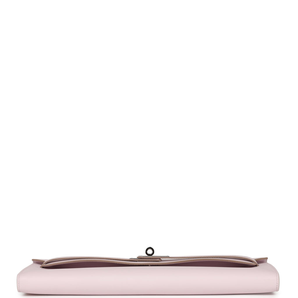 Hermes Kelly Cut Mauve Pale Swift Palladium Hardware