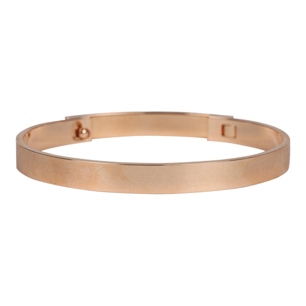 Hermes Collier De Chien CDC Bracelet Rose Gold and White Diamonds