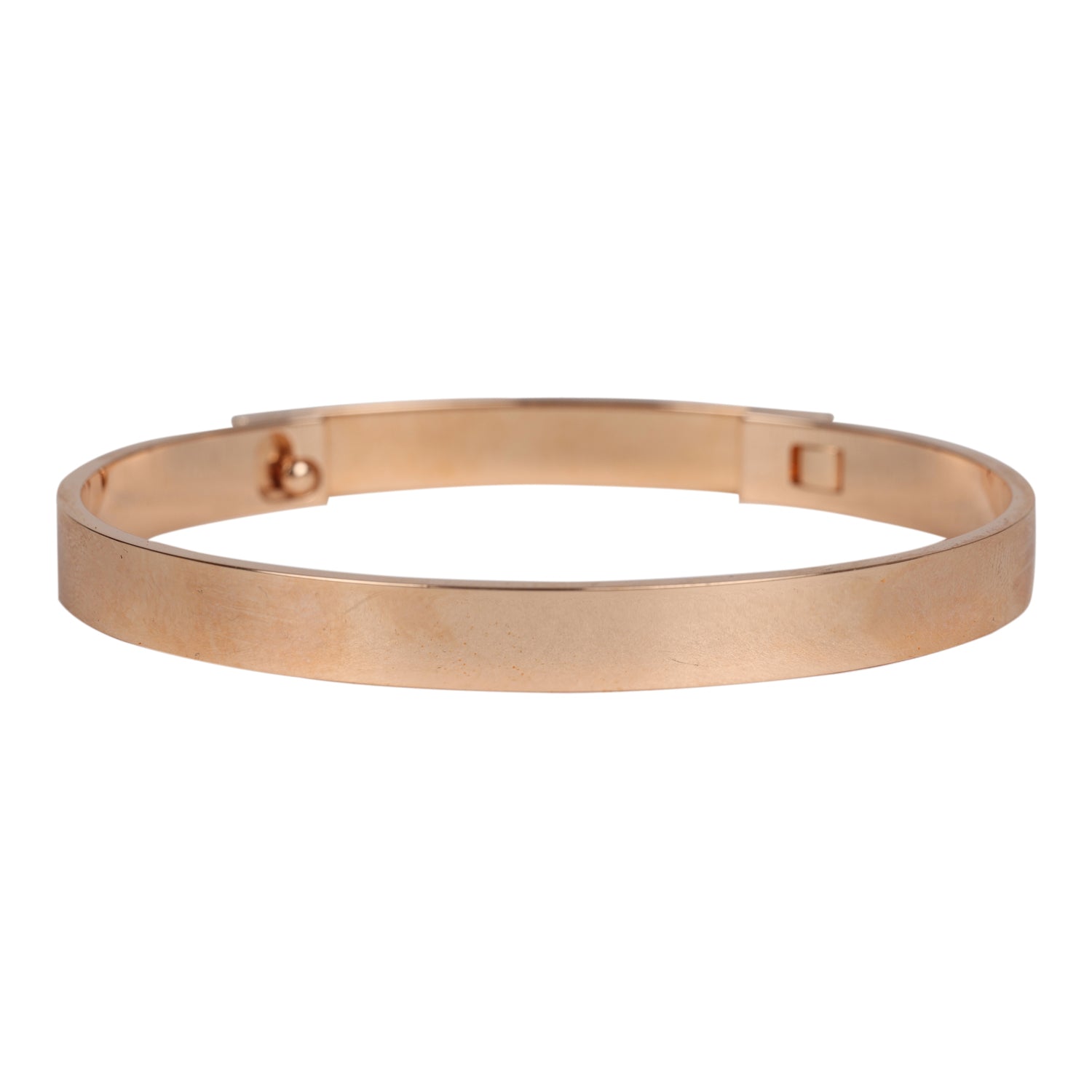 Hermes Collier De Chien CDC Bracelet Rose Gold and White Diamonds