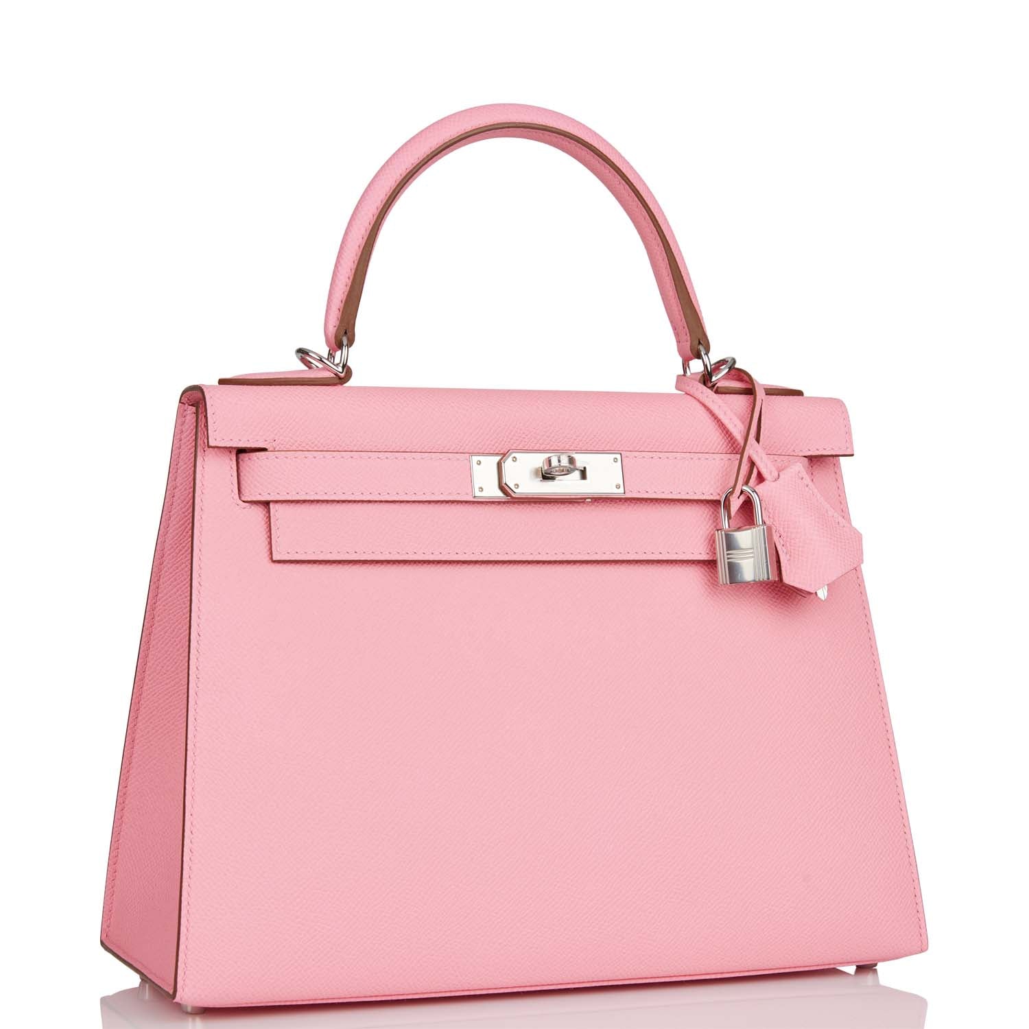 Hermes Kelly Sellier 28 Rose Confetti Epsom Palladium Hardware - Payment 2