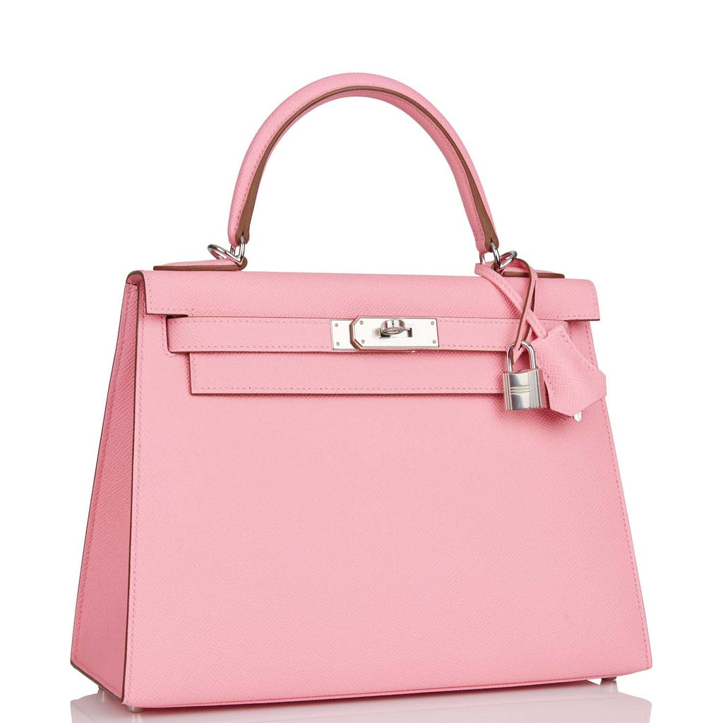 Hermes Kelly Sellier 28 Rose Confetti Epsom Palladium Hardware - Payment 1