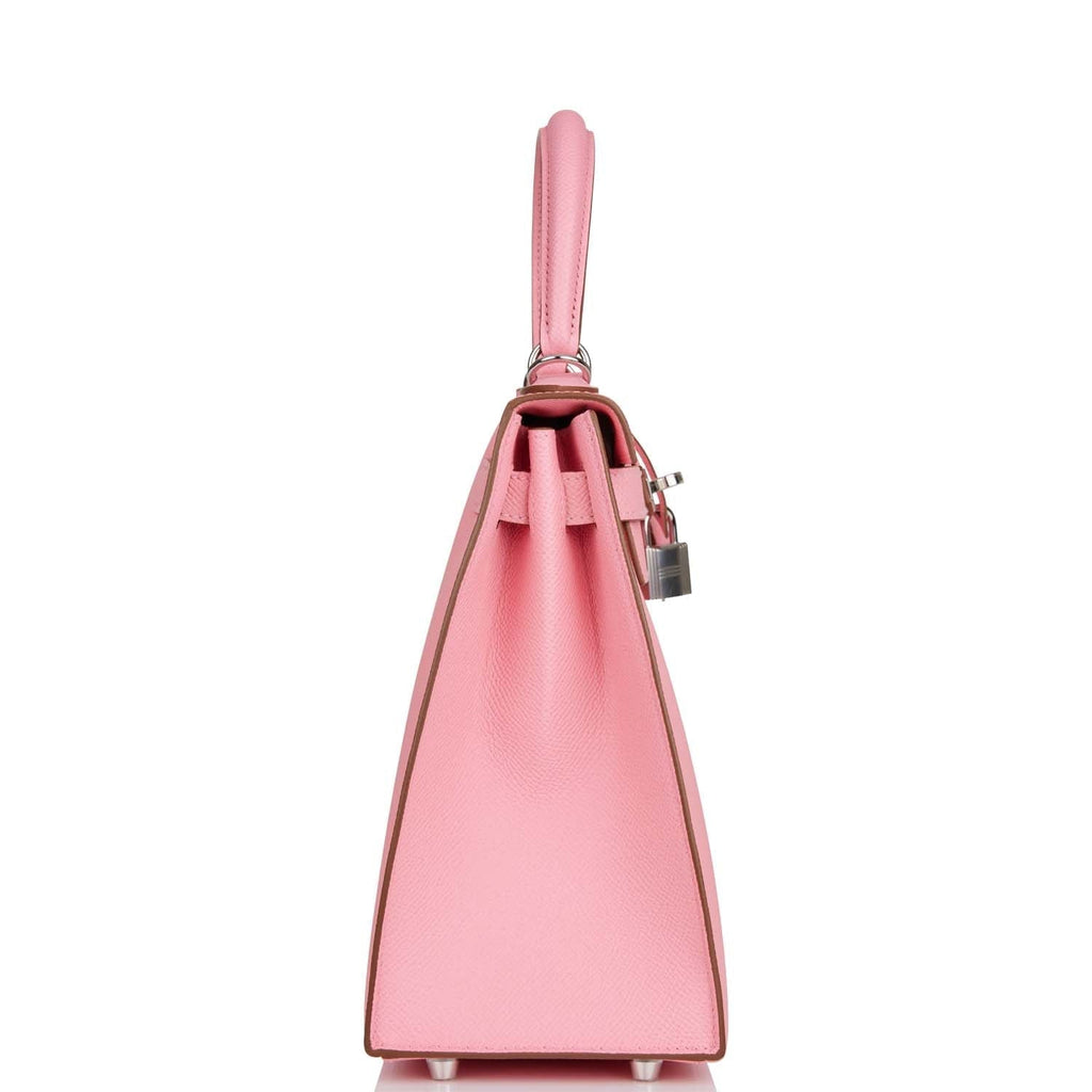 Hermes Kelly Sellier 28 Rose Confetti Epsom Palladium Hardware - Payment 2