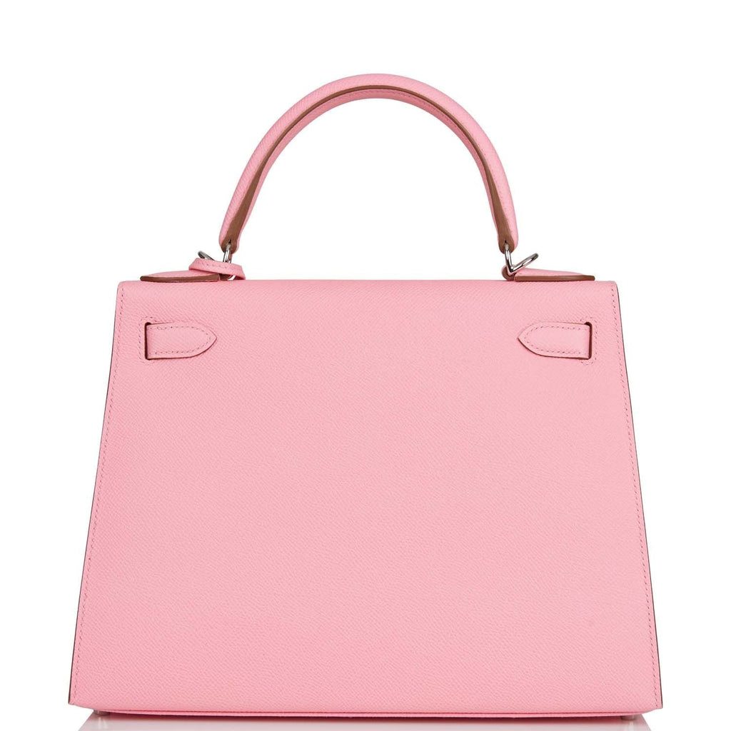 Hermes Kelly Sellier 28 Rose Confetti Epsom Palladium Hardware - Payment 2