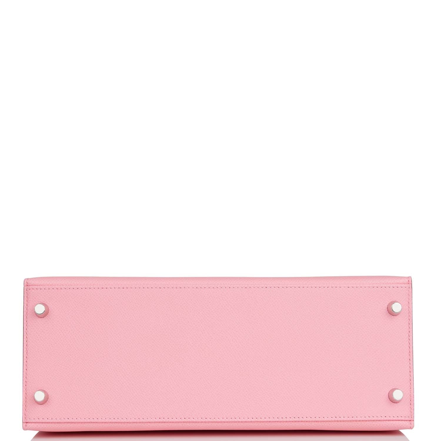 Hermes Kelly Sellier 28 Rose Confetti Epsom Palladium Hardware - Payment 1