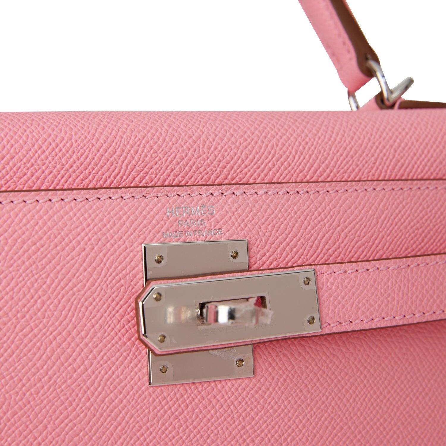 Hermes Kelly Sellier 28 Rose Confetti Epsom Palladium Hardware - Payment 2