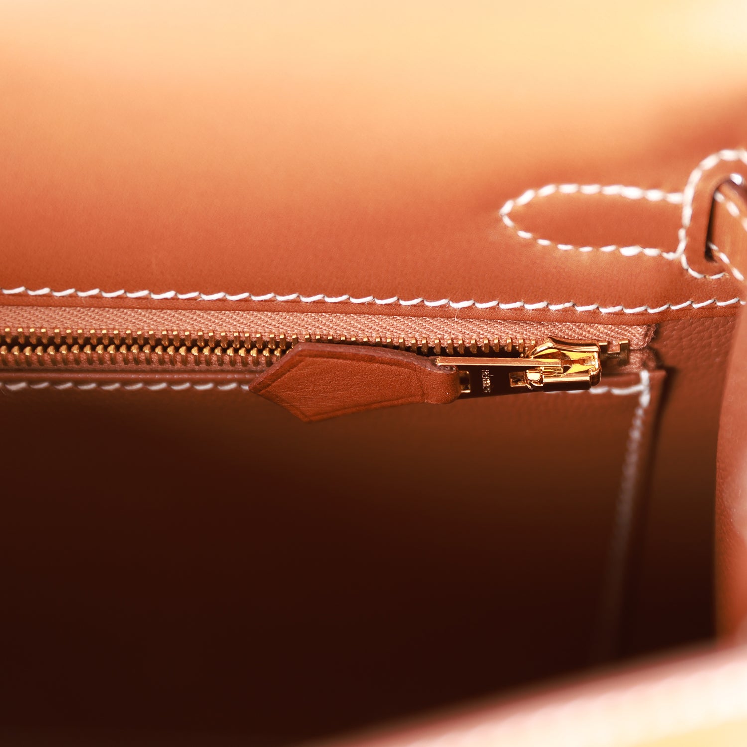 Hermes Padded Kelly 25 Fauve Barenia Gold Hardware