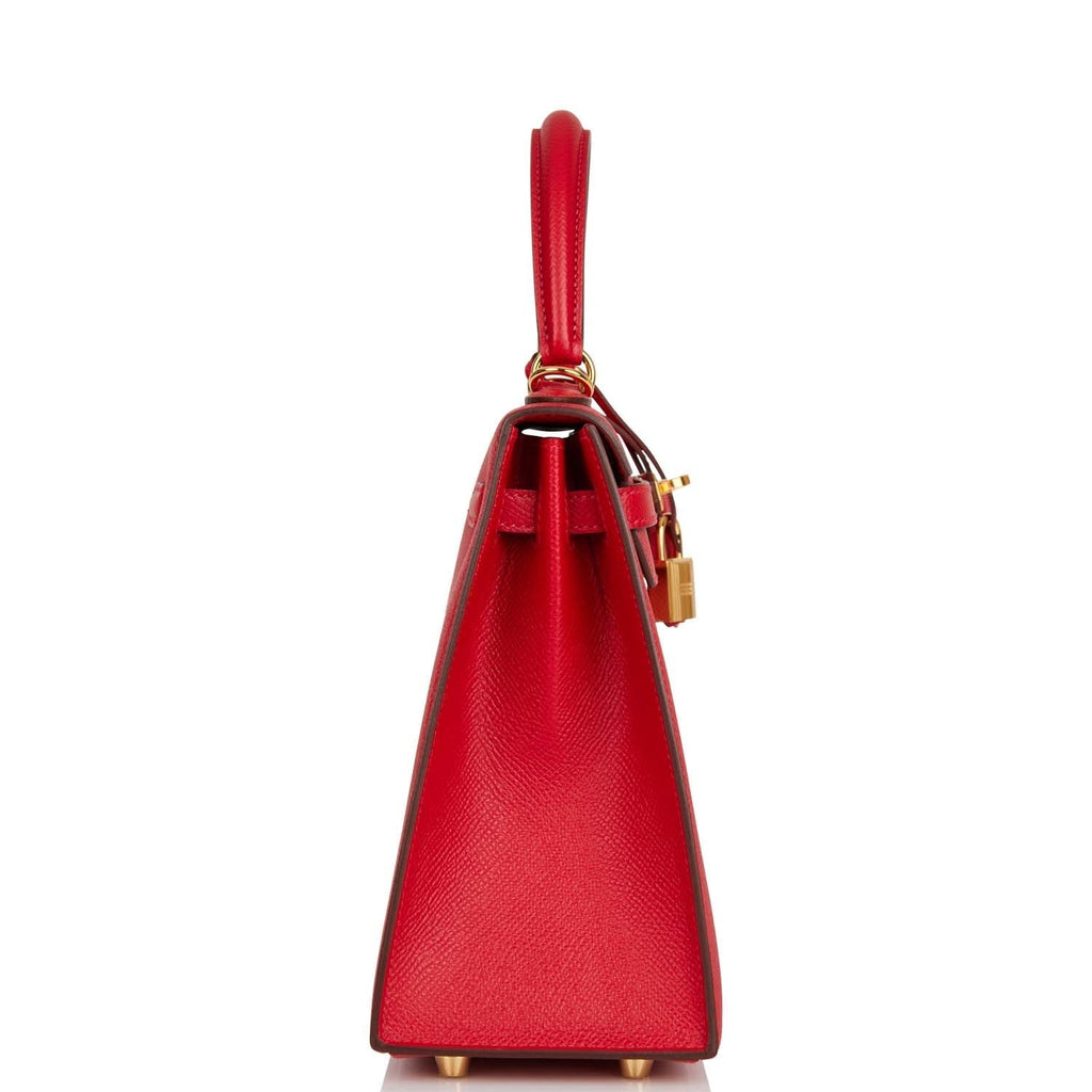 Hermes Kelly Sellier 25 Rouge Casaque Epsom Gold Hardware - Payment 2
