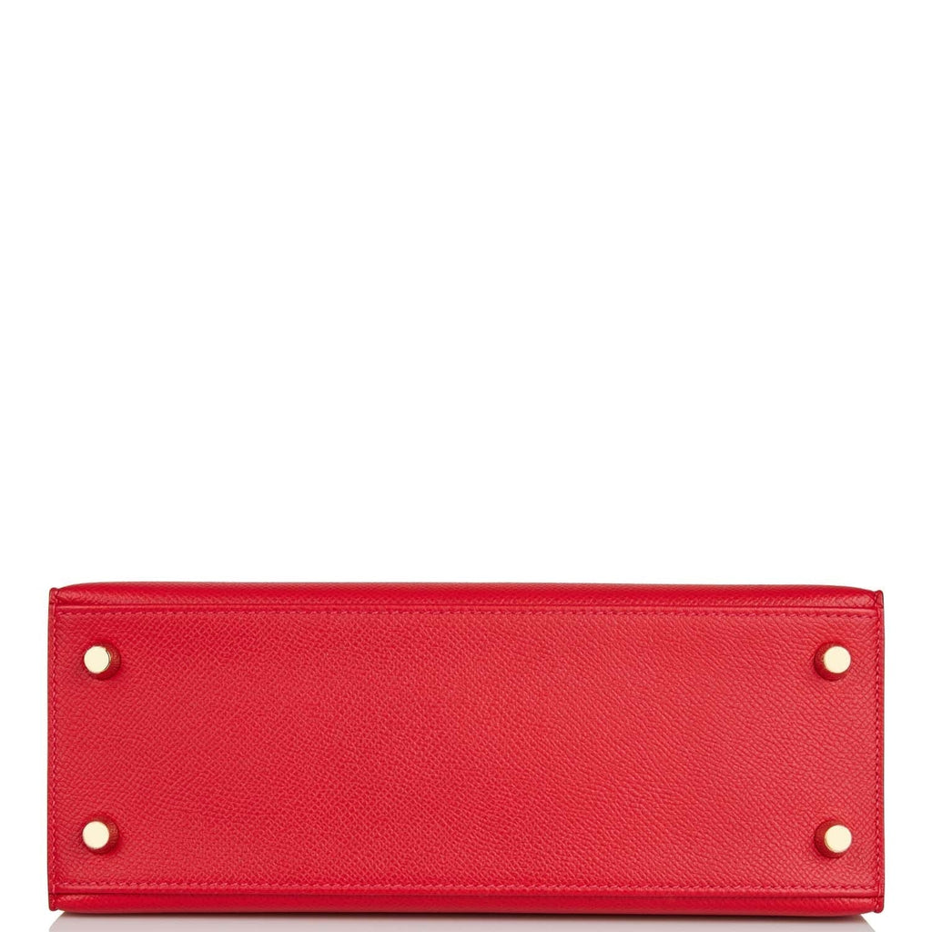 Hermes Kelly Sellier 25 Rouge Casaque Epsom Gold Hardware - Payment 1