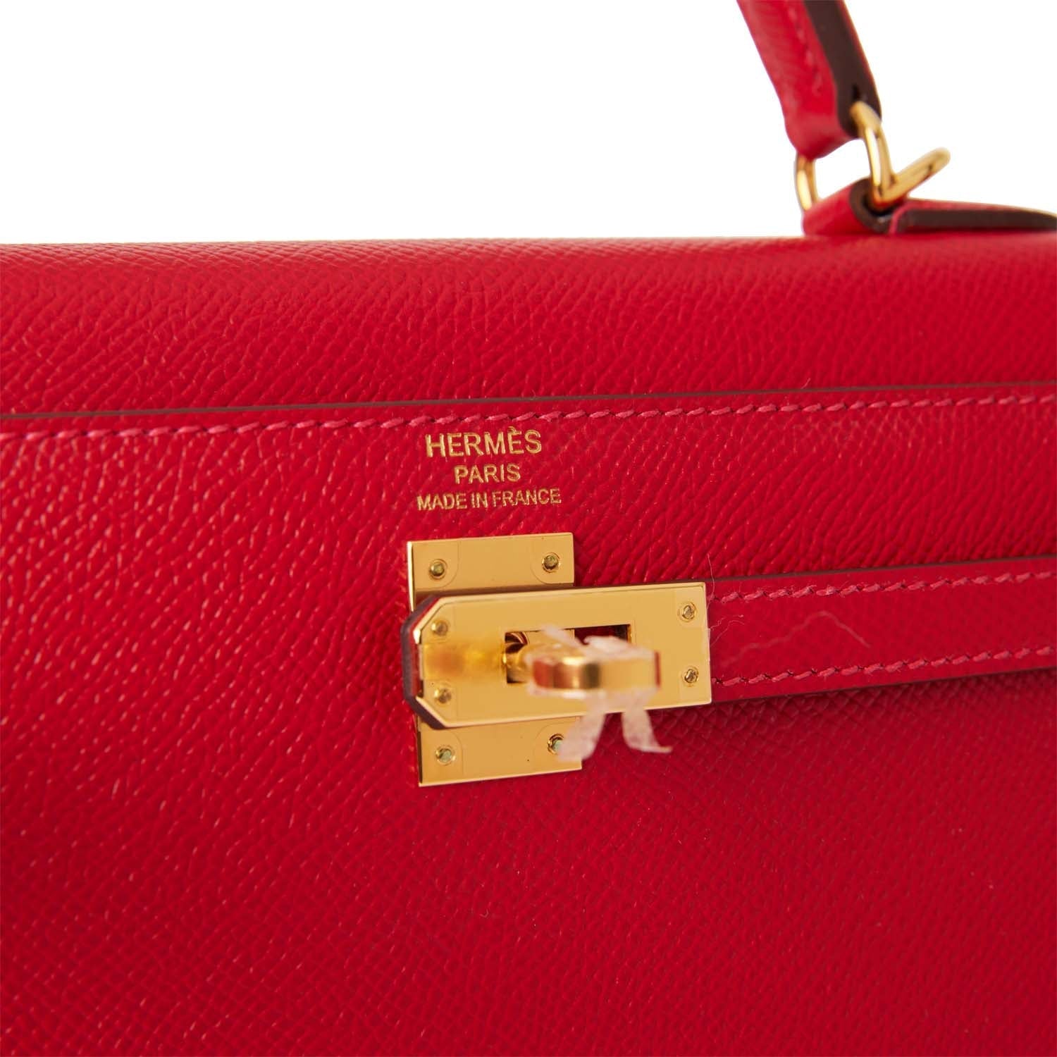 Hermes Kelly Sellier 25 Rouge Casaque Epsom Gold Hardware - Payment 2
