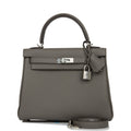 Hermes Kelly Retourne 25 Etain Togo Palladium Hardware Payment 2