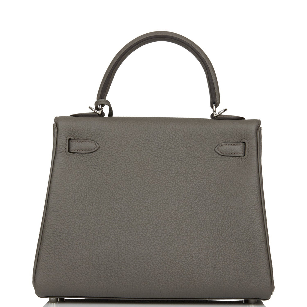 Hermes Kelly Retourne 25 Etain Togo Palladium Hardware Payment 1