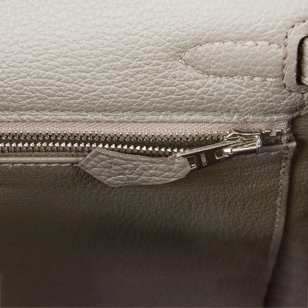 Hermes Kelly Retourne 25 Etain Togo Palladium Hardware Payment 1