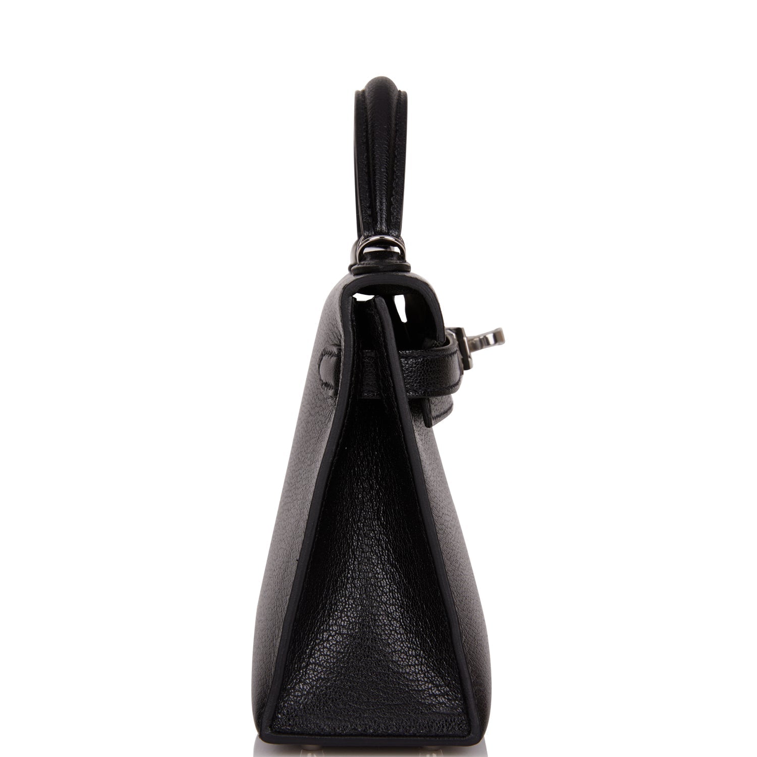 Hermes Kelly Sellier 20 Black Chevre Chamkila Palladium Hardware - Payment 2 for YL