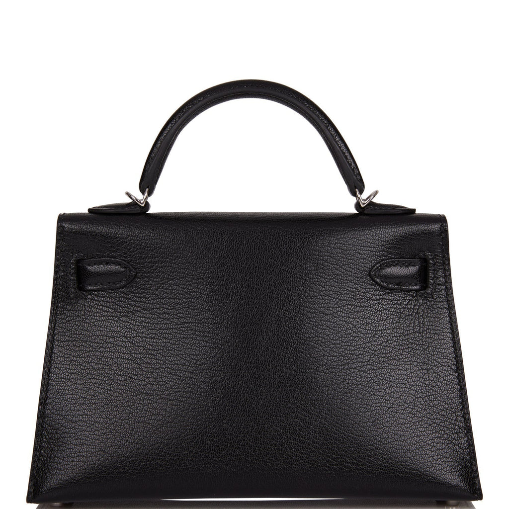 Hermes Kelly Sellier 20 Black Chevre Chamkila Palladium Hardware - Payment 3 for YL