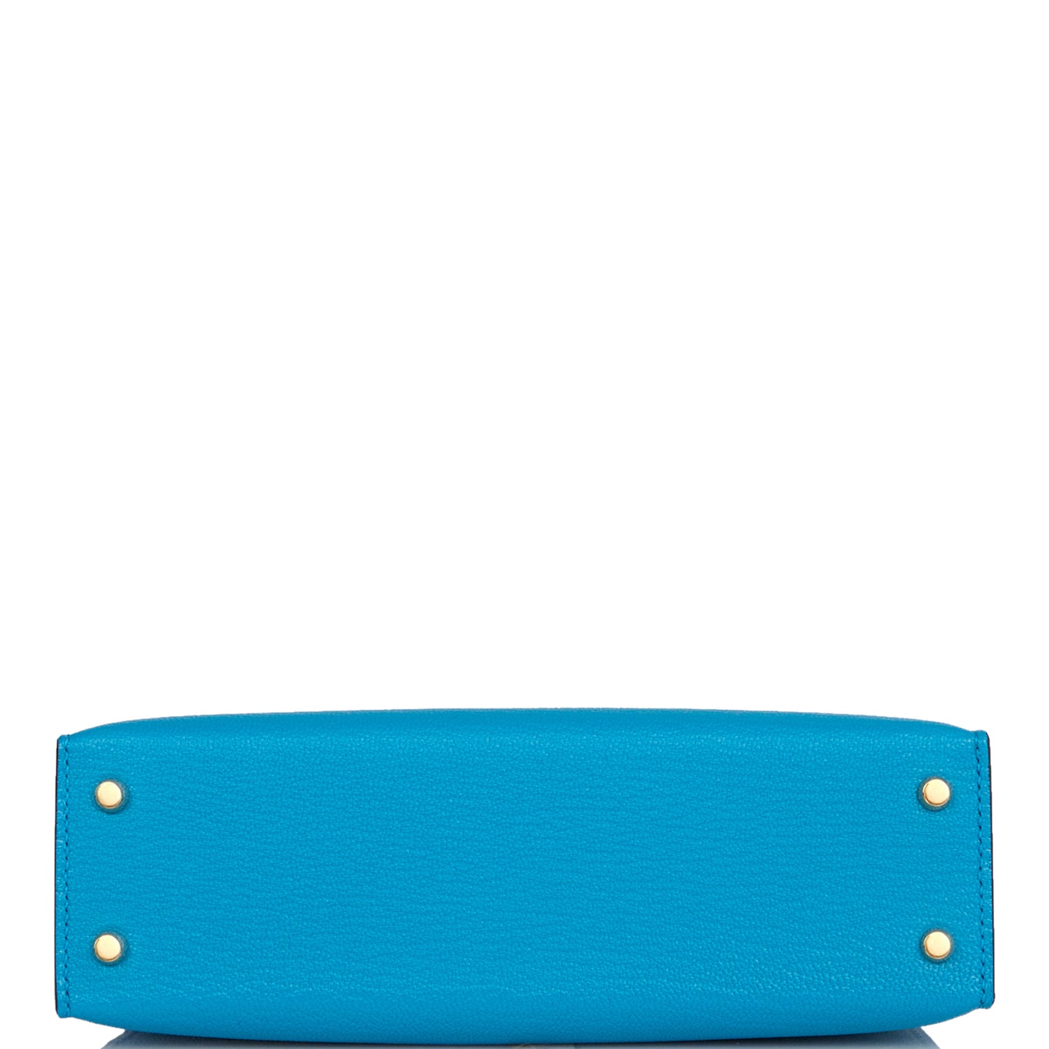 Hermes Kelly Sellier 20 Bleu Frida Chevre Gold Hardware