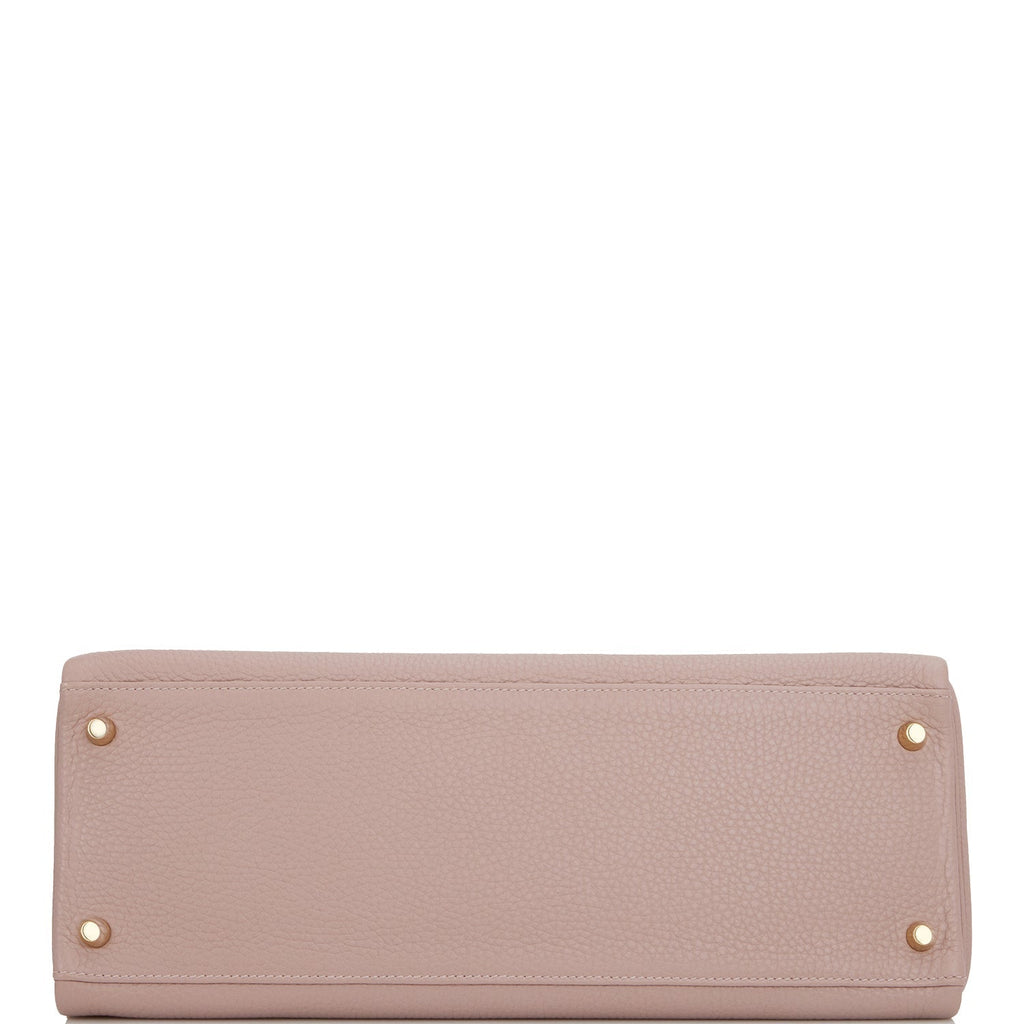 Pre-owned Hermes Kelly Retourne 32 Glycine Clemence Gold Hardware - Payment 1