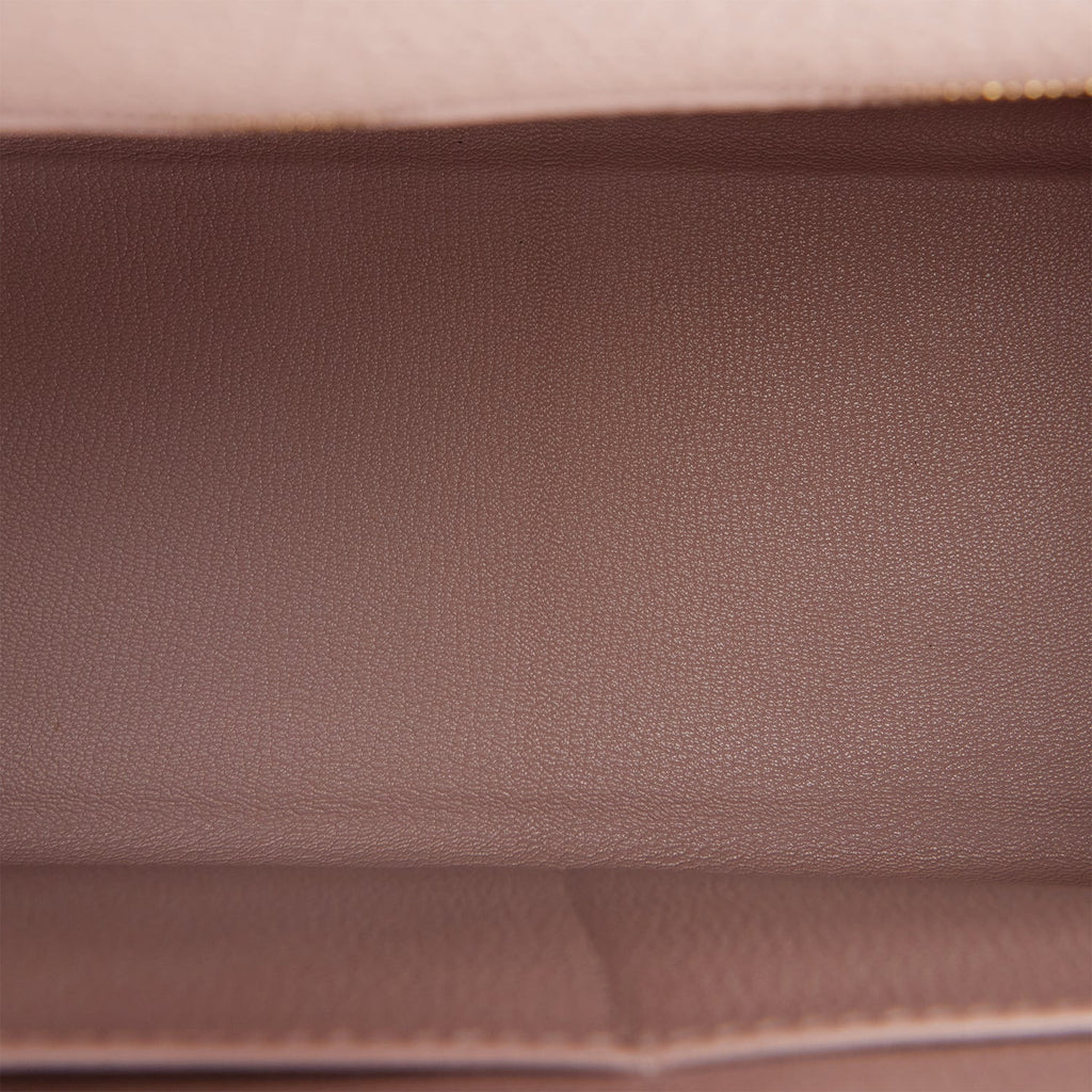 Pre-owned Hermes Kelly Retourne 32 Glycine Clemence Gold Hardware - Payment 3
