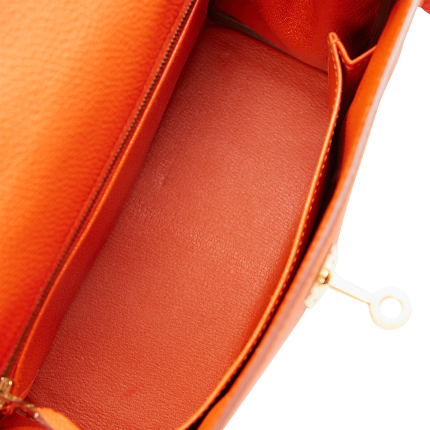 Hermes Kelly Retourne 25 Feu Togo Gold Hardware