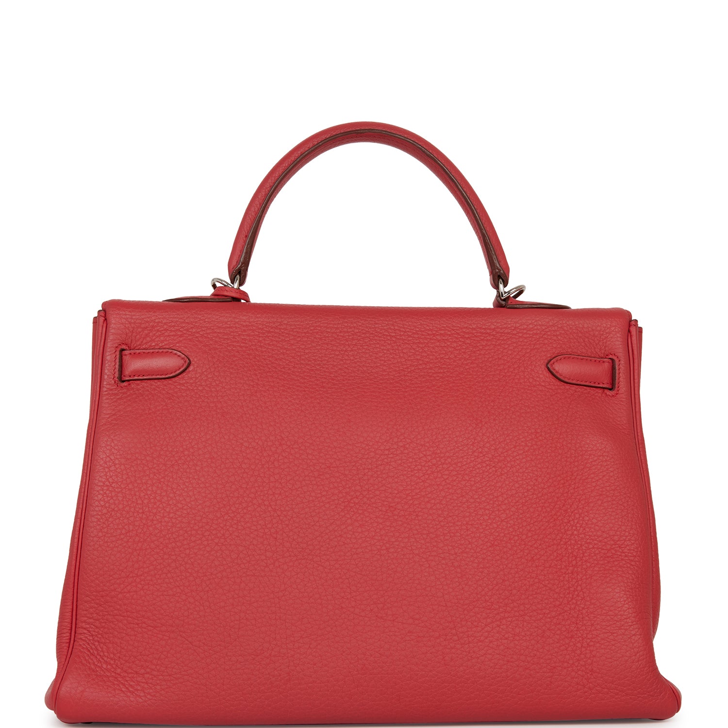 Pre-owned Hermes Kelly Retourne 35 Bougainvillea Clemence Gold Hardware
