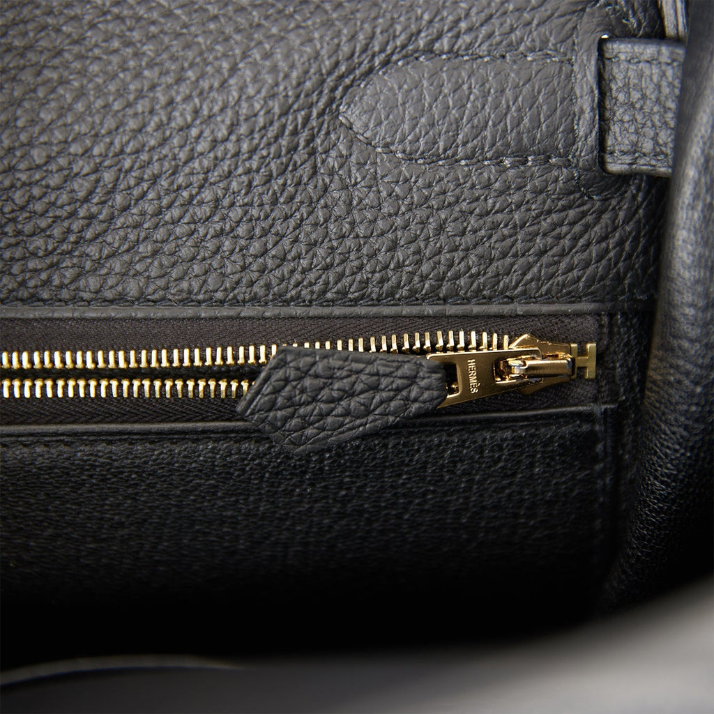Hermes Kelly Retourne 32 Black Togo Gold Hardware (Payment 3)