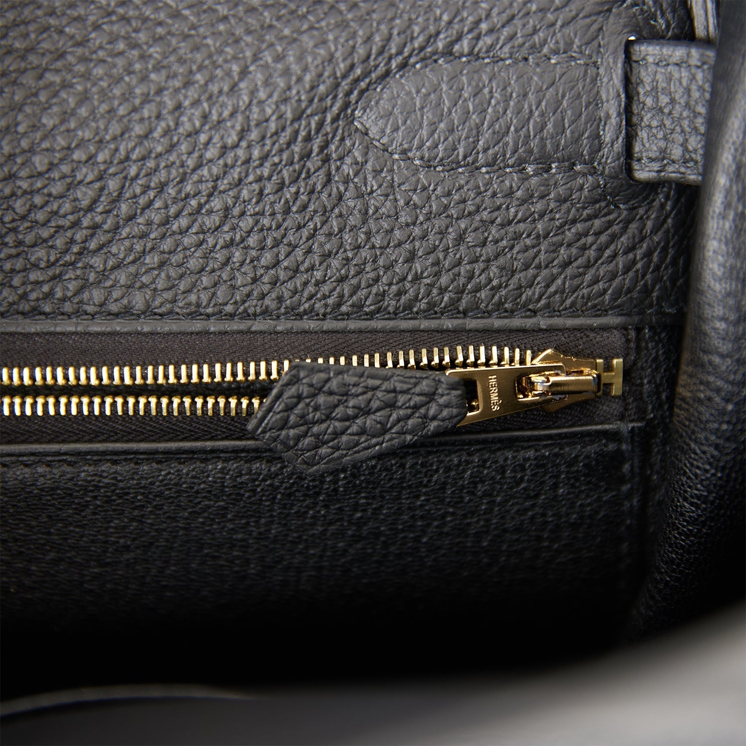 Hermes Kelly Retourne 32 Black Togo Gold Hardware (Payment 1)