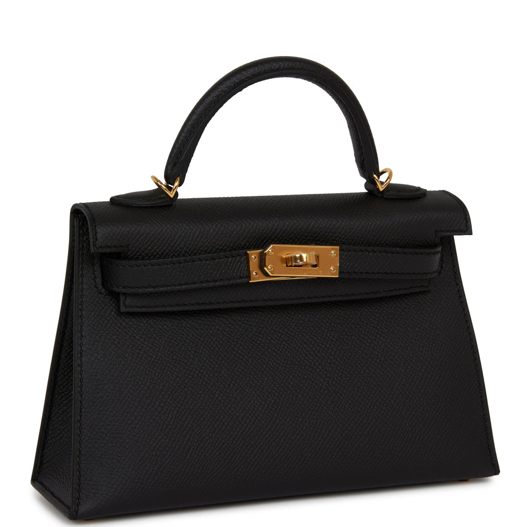 Hermes Kelly Sellier 20 Black Epsom Gold Hardware - Payment 1 for YT