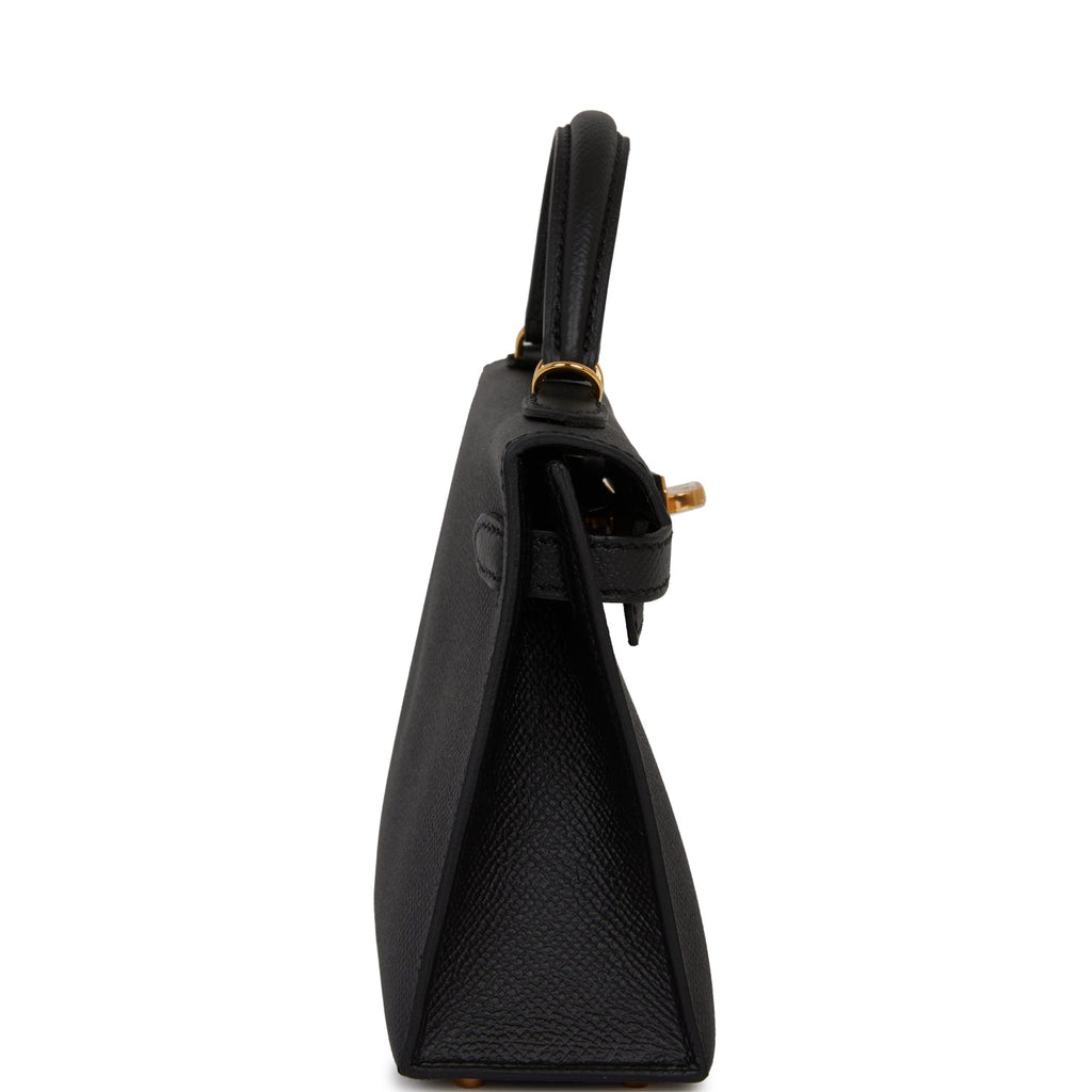 Hermes Kelly Sellier 20 Black Epsom Gold Hardware - Payment 2 for YT