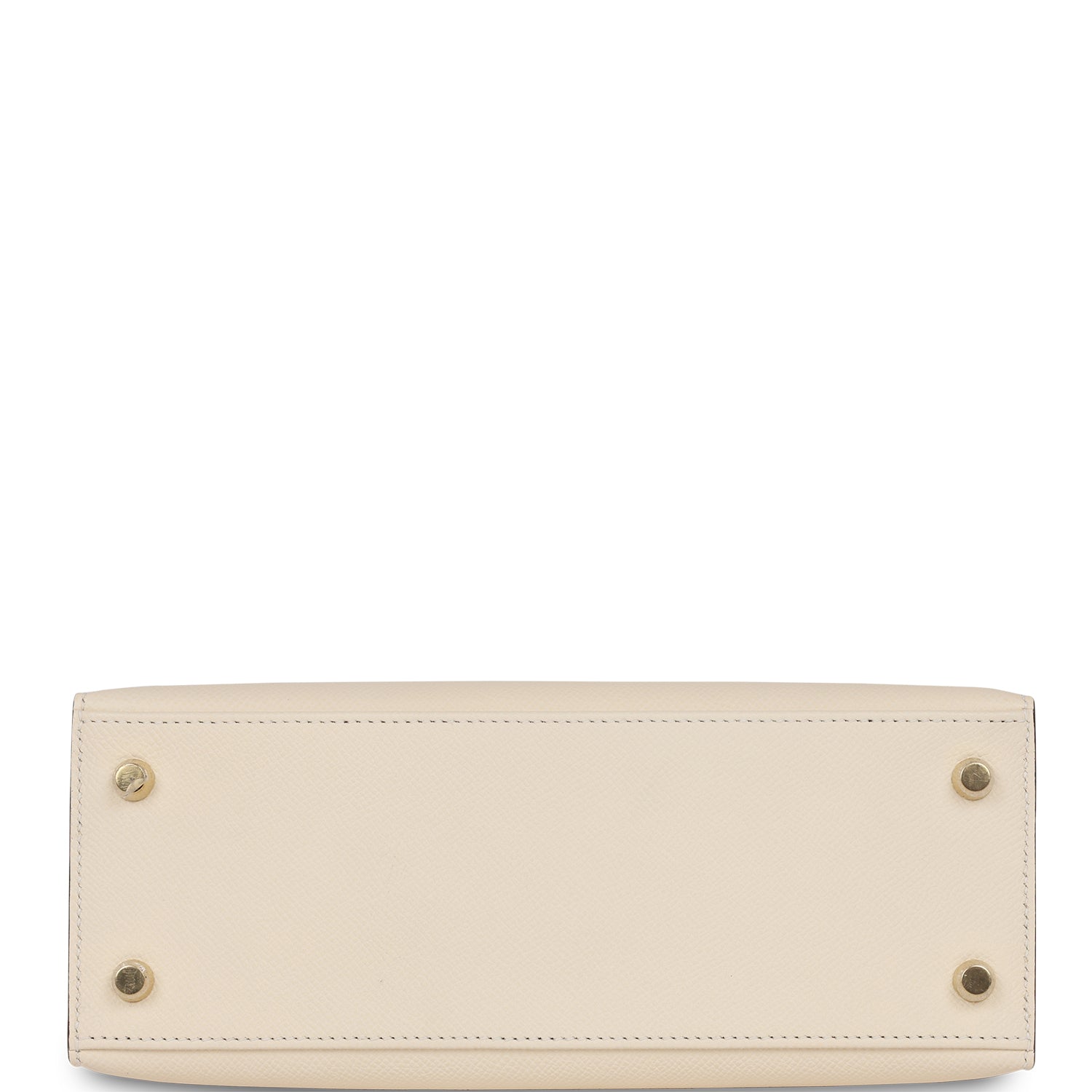 Hermes Kelly Sellier 25 Nata Epsom Gold Hardware Deposit 2