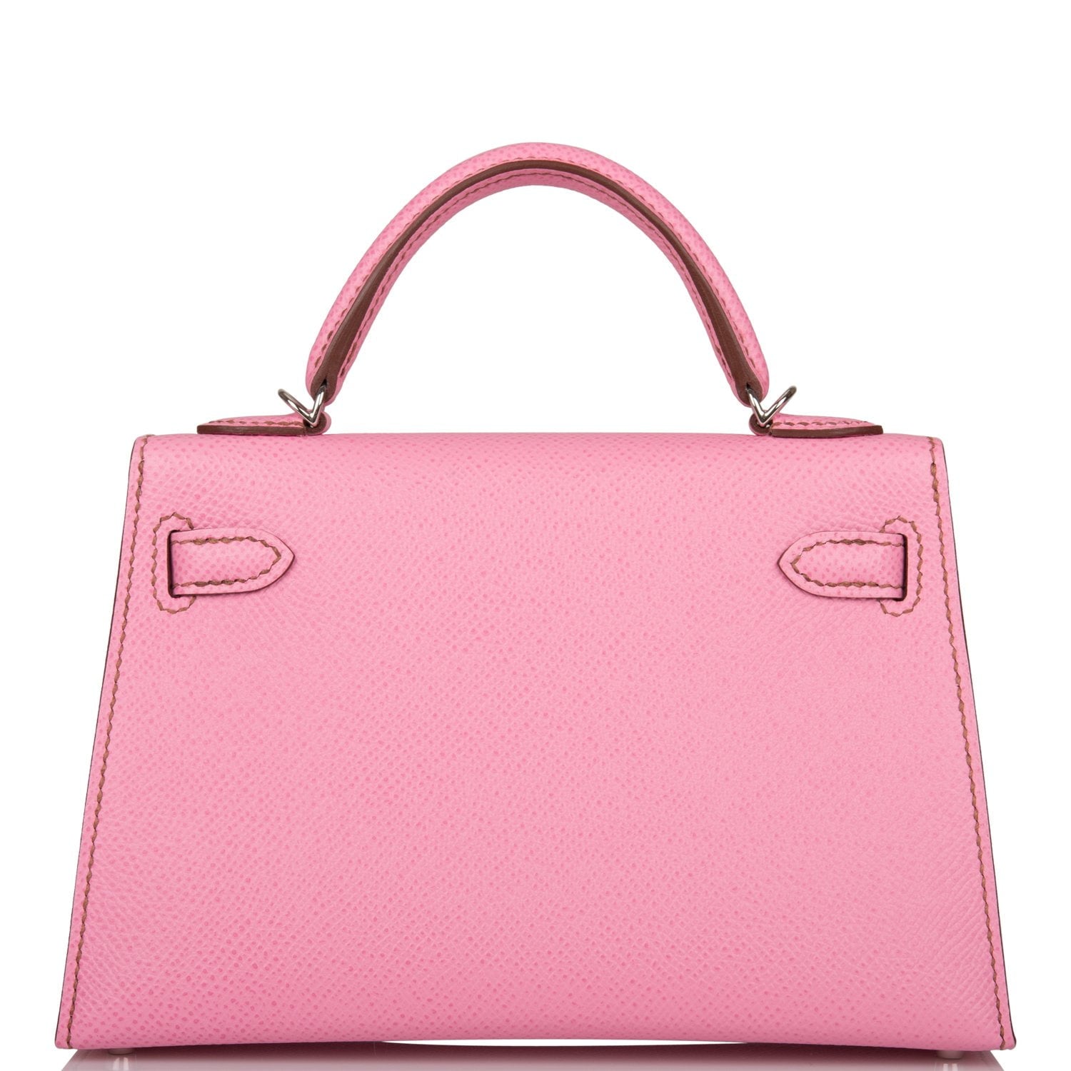 Hermes Kelly Sellier 20 Bubblegum Epsom Palladium Hardware