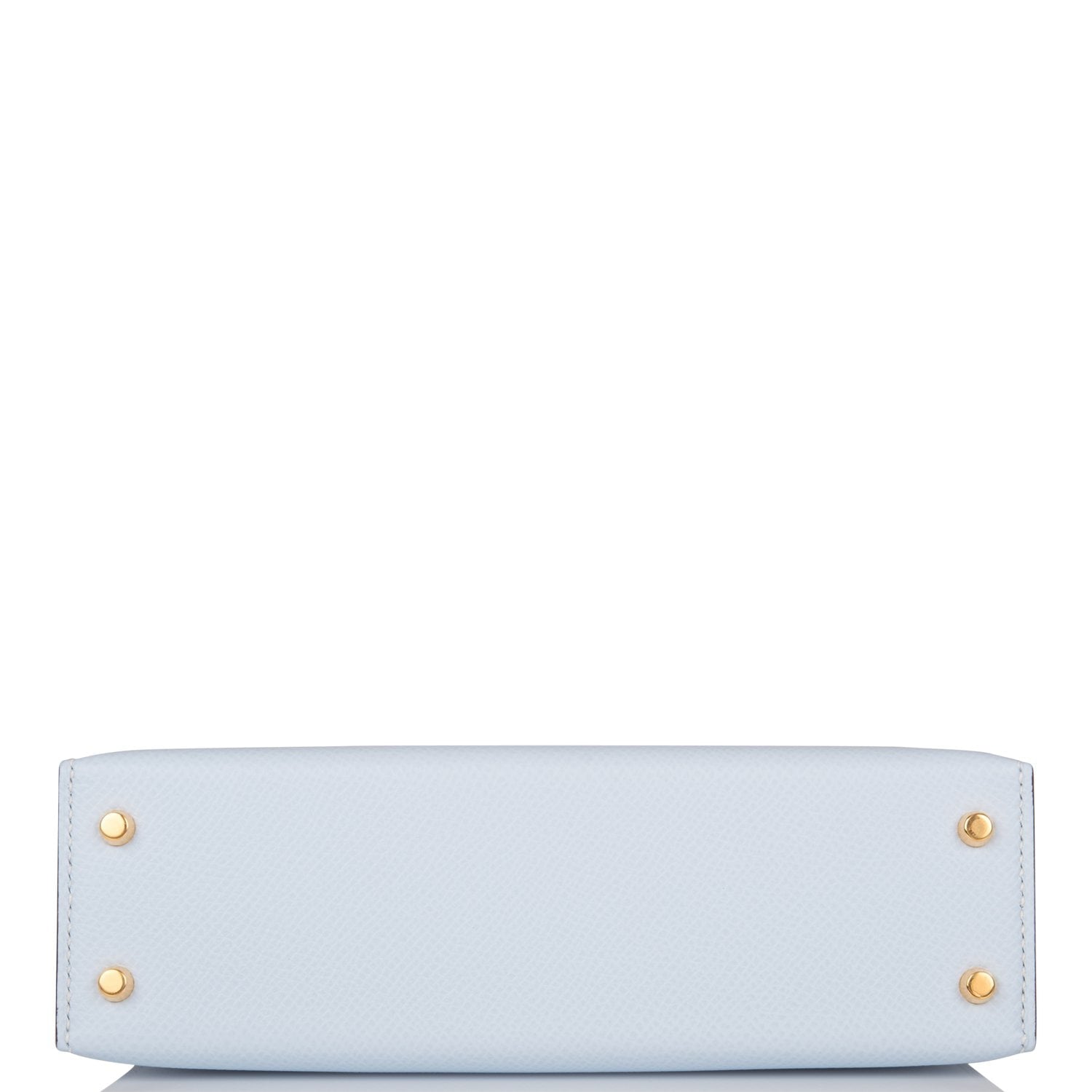 Hermes Kelly Sellier 20 Bleu Brume Epsom Gold Hardware