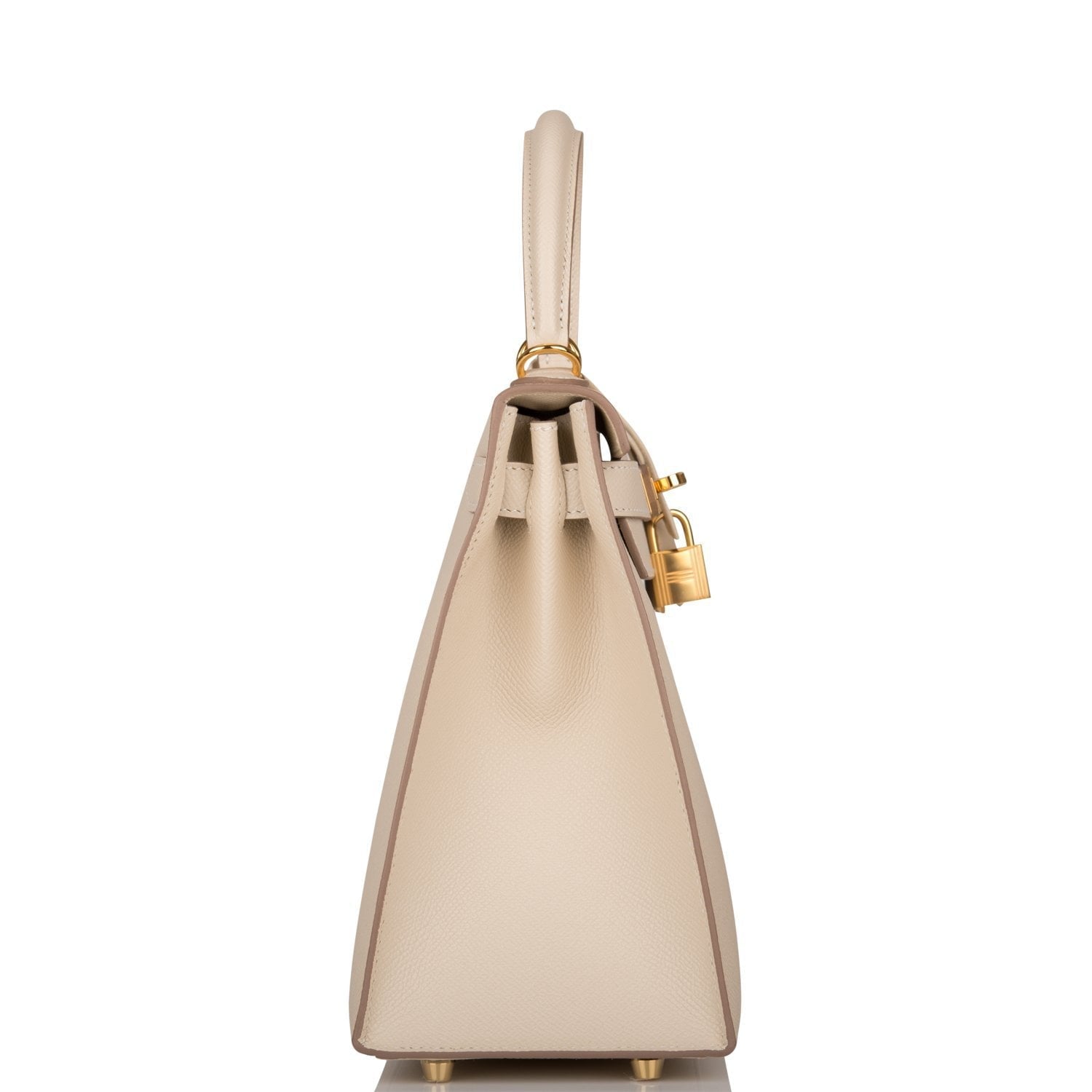 Hermes Craie Epsom Sellier Kelly 28cm Gold Hardware