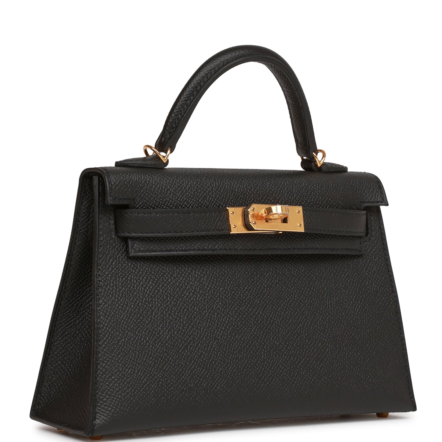 Hermes Kelly Sellier 20 Black Epsom Gold Hardware - Payment 1 for MP