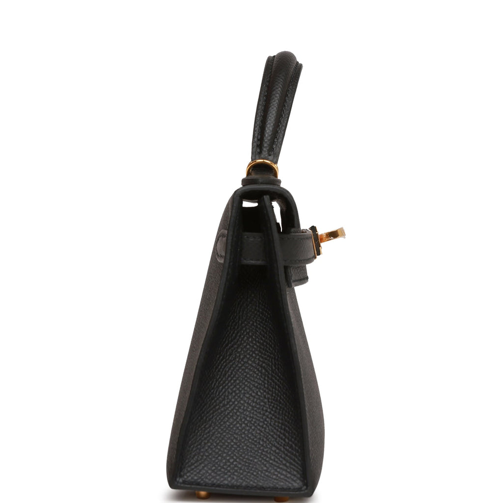 Hermes Kelly Sellier 20 Black Epsom Gold Hardware - Payment 2 for MP