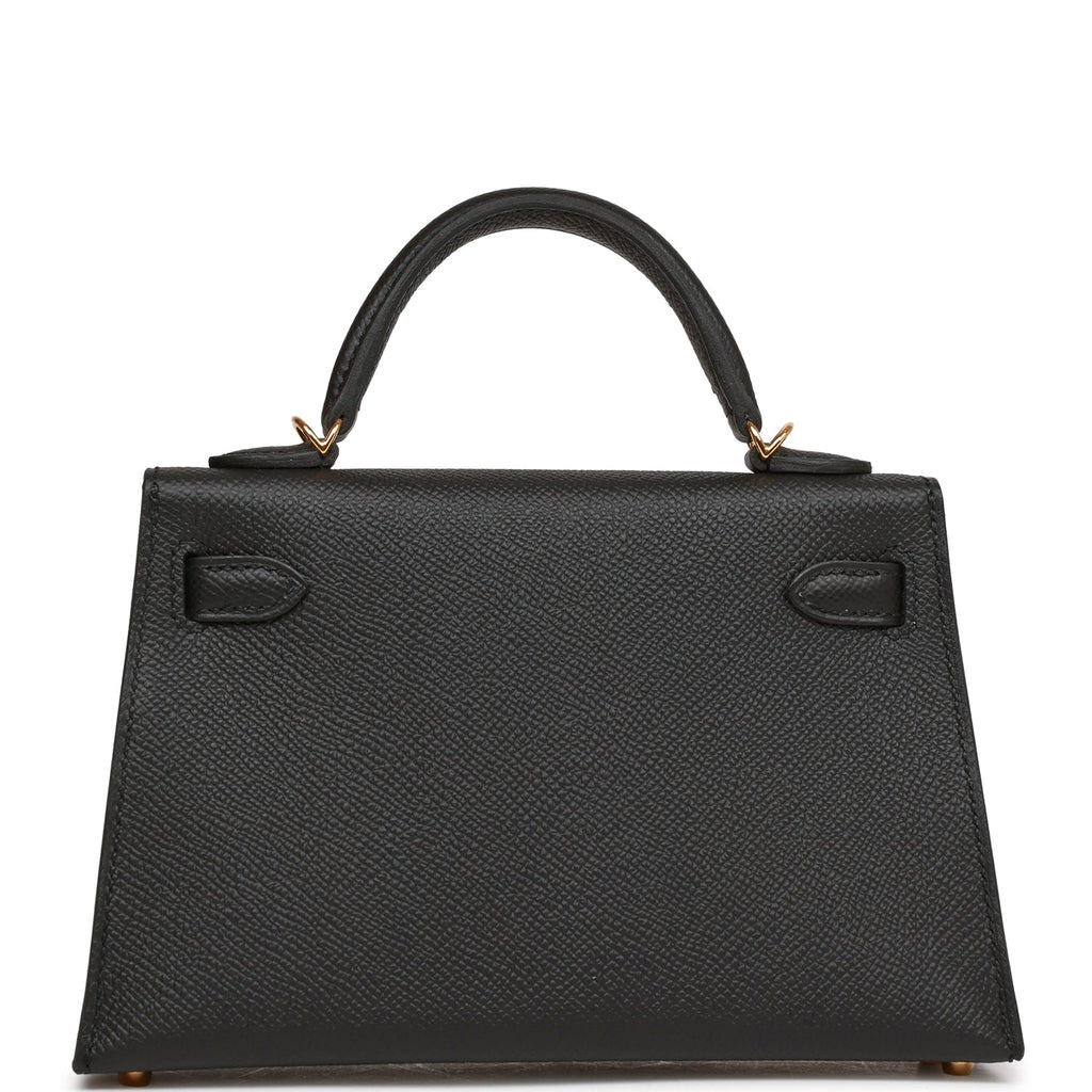 Hermes Kelly Sellier 20 Black Epsom Gold Hardware - Payment 2 for MP