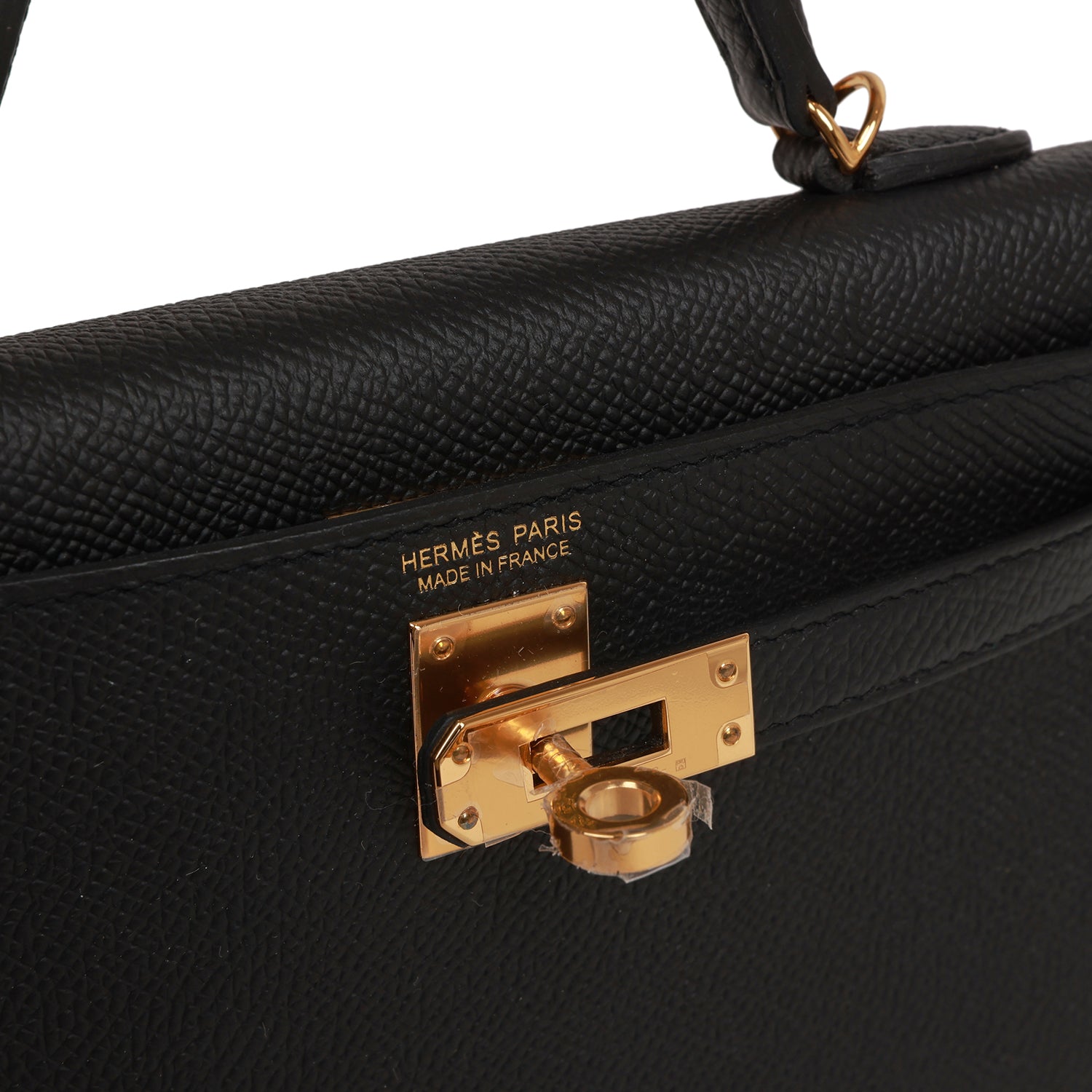 Hermes Kelly Sellier 20 Black Epsom Gold Hardware - Payment 1 for MP