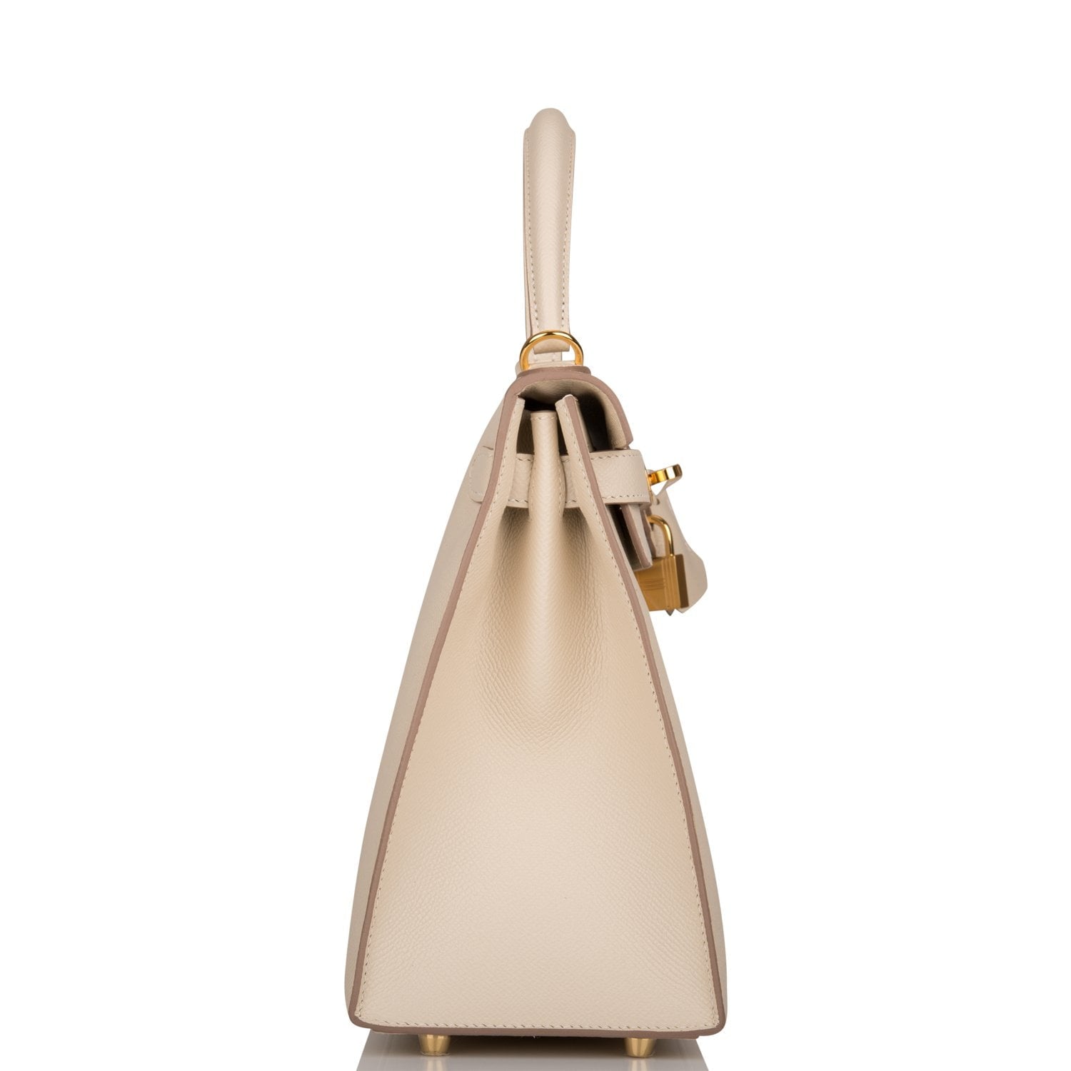 Hermes Craie Epsom Sellier Kelly 28cm Gold Hardware