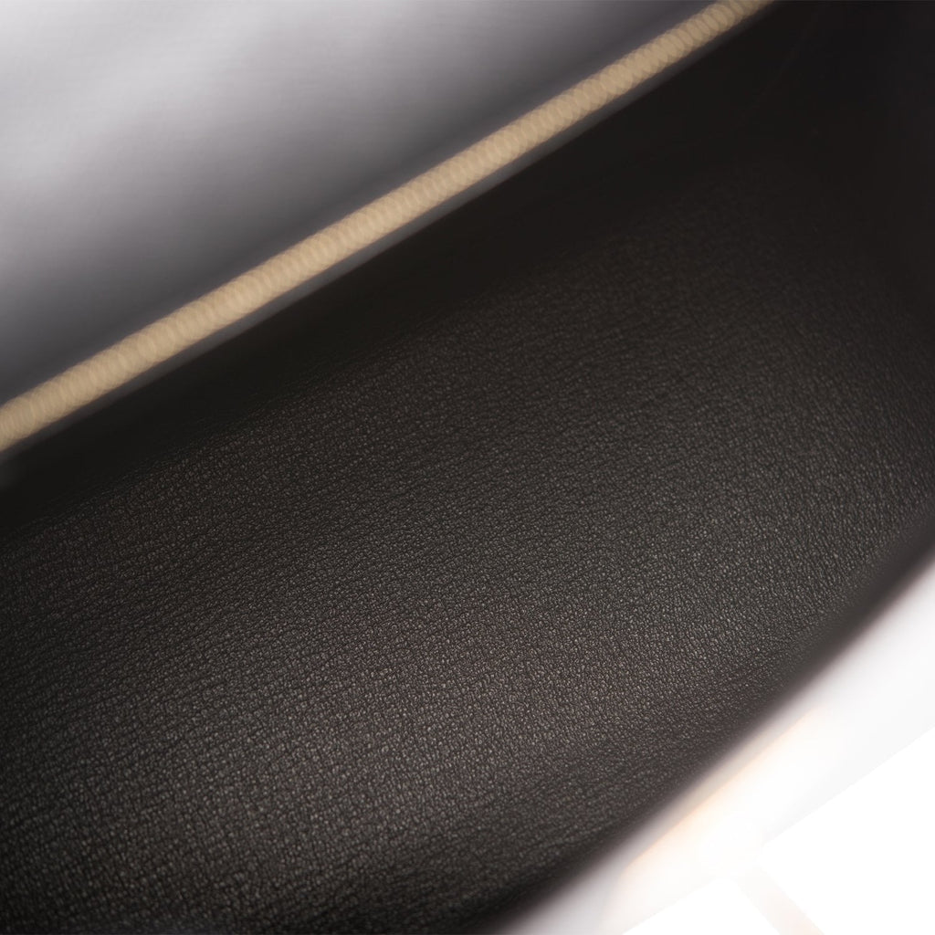 Hermes Kelly Sellier 28 Black Epsom Gold Hardware