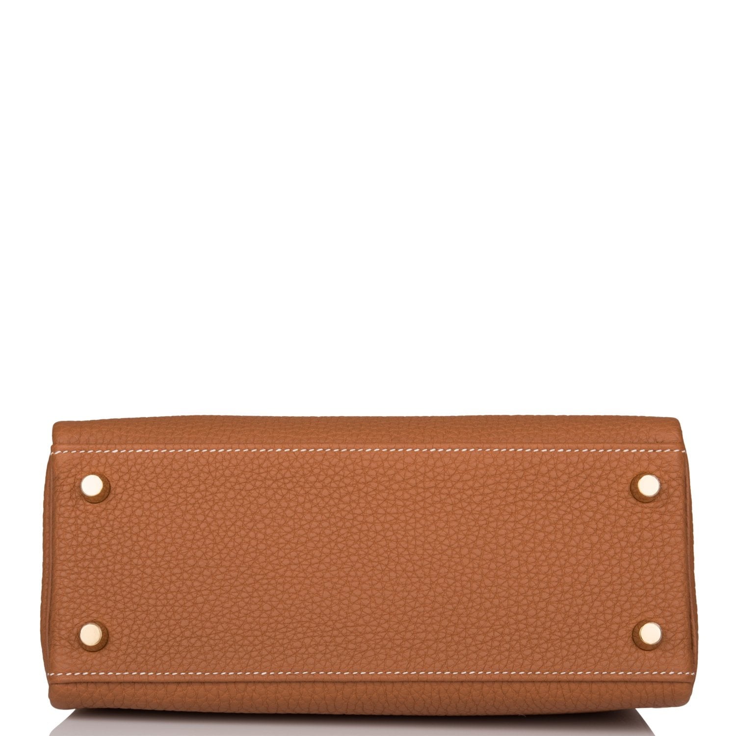 Hermes Gold Togo Retourne Kelly 25cm Gold Hardware