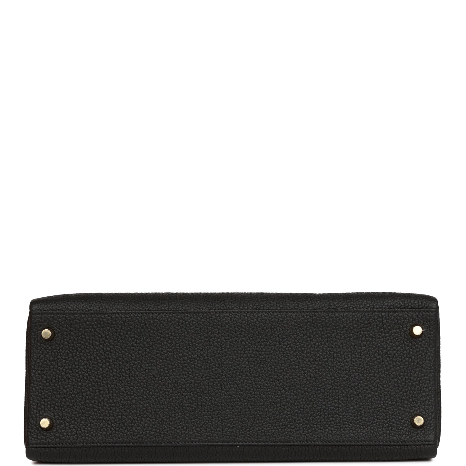 Hermes Kelly Retourne 35 Black Togo Gold Hardware